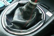 ブーツ赤ステッチ化
